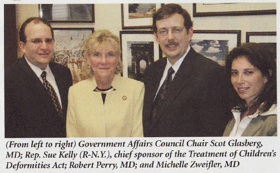 Physicians and legislator unite for children’s health reform